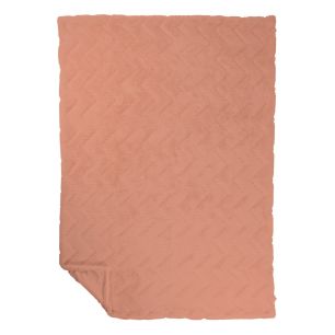 Plaid Zig Zag Pink 140x200cm