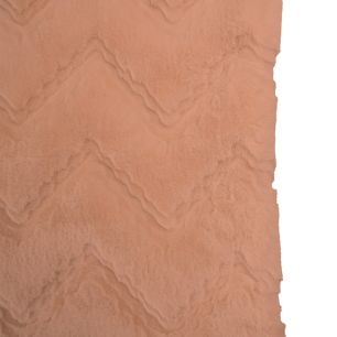 Plaid Zig Zag Pink 140x200cm