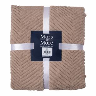 Plaid Herringbone Taupe XL 200x240cm