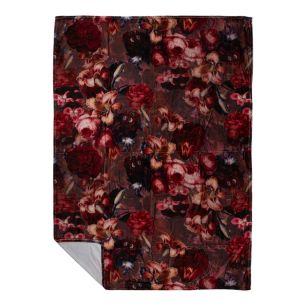 Plaid Imelda rouge 130x170cm