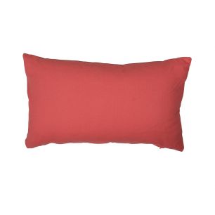 Flannel Kissen rot 30x50cm 