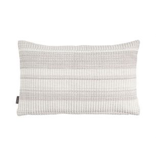 Melange Weave Cushion grey 30x50cm 