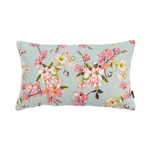 Blossom light blue Cushion 30 x 50 cm