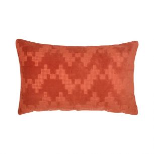 Twisted Brooklyn Cushion orange 30x50cm 