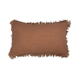 Lioni Kissen Braun 30x50cm 