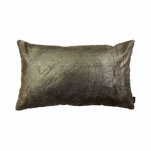 All Over Foil taupe champagne Cushion 30 x 50 cm