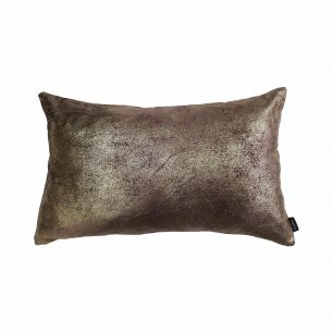 All Over Foil mauve chanmpagne Cushion 30 x 50 cm