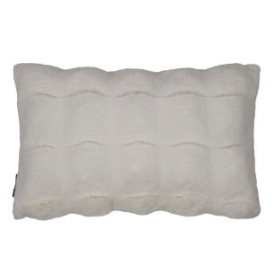 Wave cushion off white 30x50cm