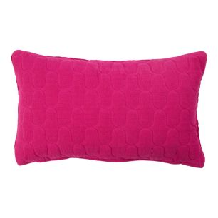 Cushion cheerio muslin pink 30x50cm