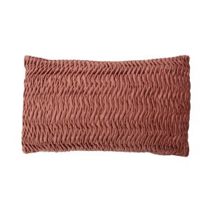 Coussin Mariah rose 30x50cm