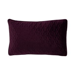 Coussin Ariana violet 30x50cm