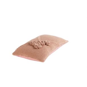 Rose Cushion pink 30x50cm 