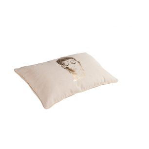 Bombay Cushion off white gold 30x50cm 