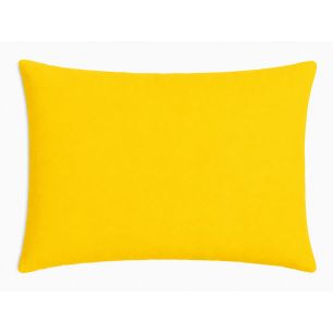 Cushion Outdoor solid yellow 30x50cm
