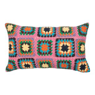 Cushion crochet mutli combo 1 30x50cm