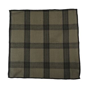 Black Check Serviette de table sauge 40x40cm (set of 2) 