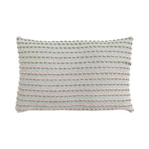 Tye&Dye Bubbles kussen groen roze 40x60cm 