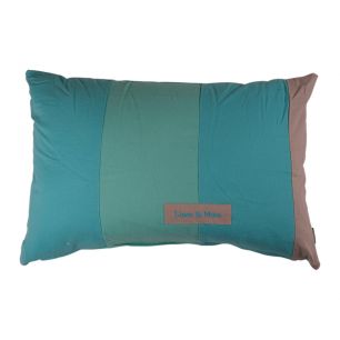 Patchwork Cushion blue 40x60cm 