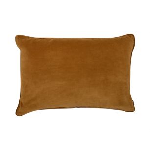 Velvet Wool Cushion yellow 40x60cm 