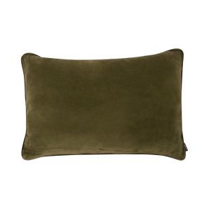 Velvet Wool kussen groen 40x60cm 