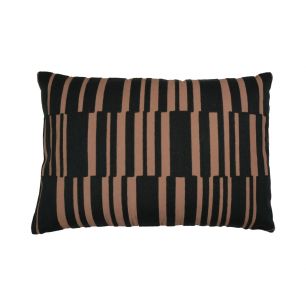 Barro Kissen dunkelgrau Braun 40x60cm 
