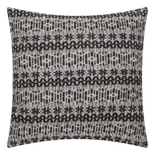 New Nordic Cushion black white 60x60cm 