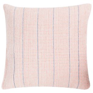 Vertical Stripe Kissen Orange Blau 60x60cm 