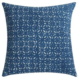 Batik Kissen Blau 60x60cm 
