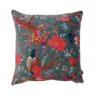 Paradise Cushion blue green 60x60cm 