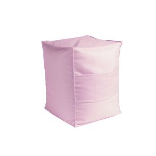 St. Tropez Outdoor Poef roze 40x40x50cm 