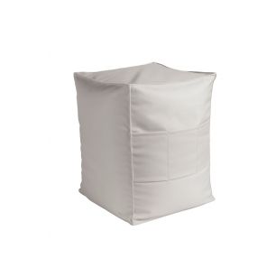 St. Tropez Outdoor Hocker dunkel Grau 40x40x50cm 