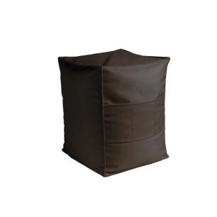 St. Tropez Outdoor Pouf Cover brown 39x39x50cm 