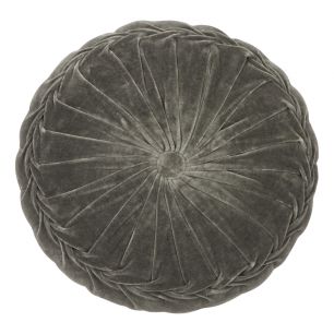 Kanan Velvet kussen groen dia40x10cm 