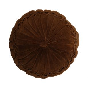 Kanan coussin Bronze dia40x10cm 