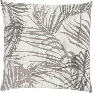 Palm Leaf Chair Cushion grey 40x40cm+5cm 