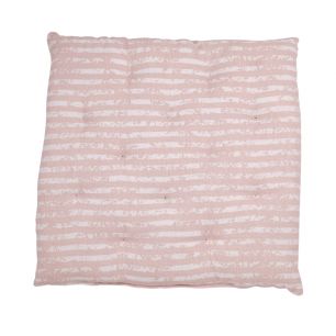 Vintage Stripe stoelkussen roze 40x40cm+5cm 