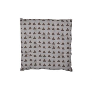 Triangle  stoelkussen taupe 40x40cm+5cm 