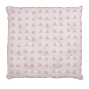 Triangle Soft stoelkussen roze 40x40cm+5cm 