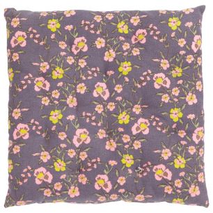 Simple Flower Stuhlkissen Beige 40x40cm+5cm 