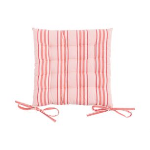 Multi Stripe Stuhlkissen rosa 40x40cm+5cm 