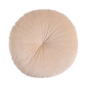 Daisy coussin beige dia40x10cm 