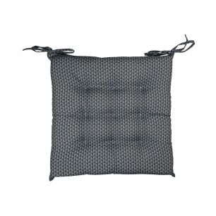 Rhombus Chair Cushion dark grey 40x40cm+3cm 