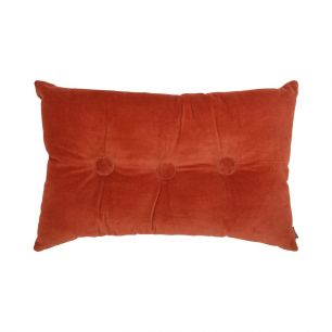 3 Buttons Kissen Orange 40x60cm 