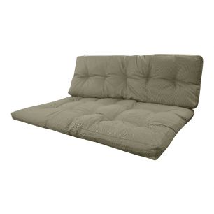 Lennon outdoor pallet matras set groen  120x80cm/120x40cm