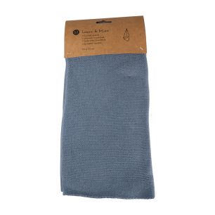 Knitted Torchon mirage bleu 50x70cm 