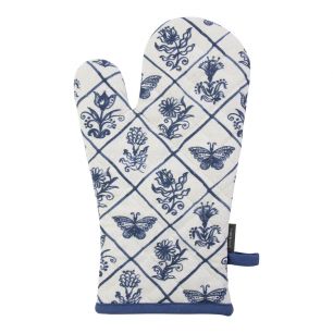Delfts blau Ofenhandschuh 18x33cm 