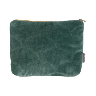 Waves Pouch blue green 18x23cm