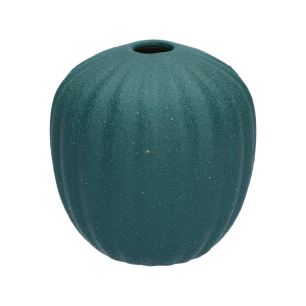 Flesvaas Ariel Sand Struktur Petrol Medium