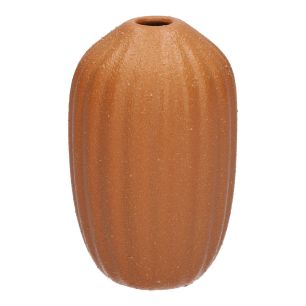 Flesvaas Ariel Sand Struktur Terracotta Large