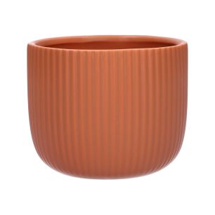 Pot Haley Line Finish Terracotta Large